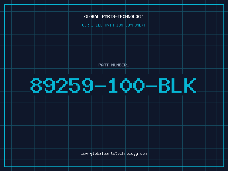 Aviation Part 89259-100-BLK