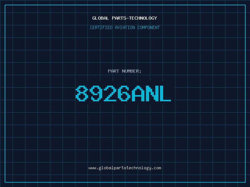 Aviation Part 8926ANL