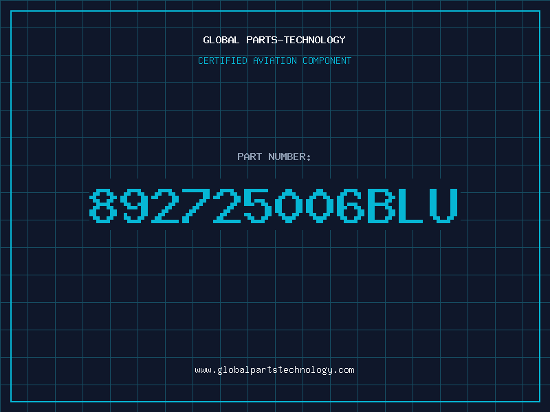 Aviation Part 892725006BLU