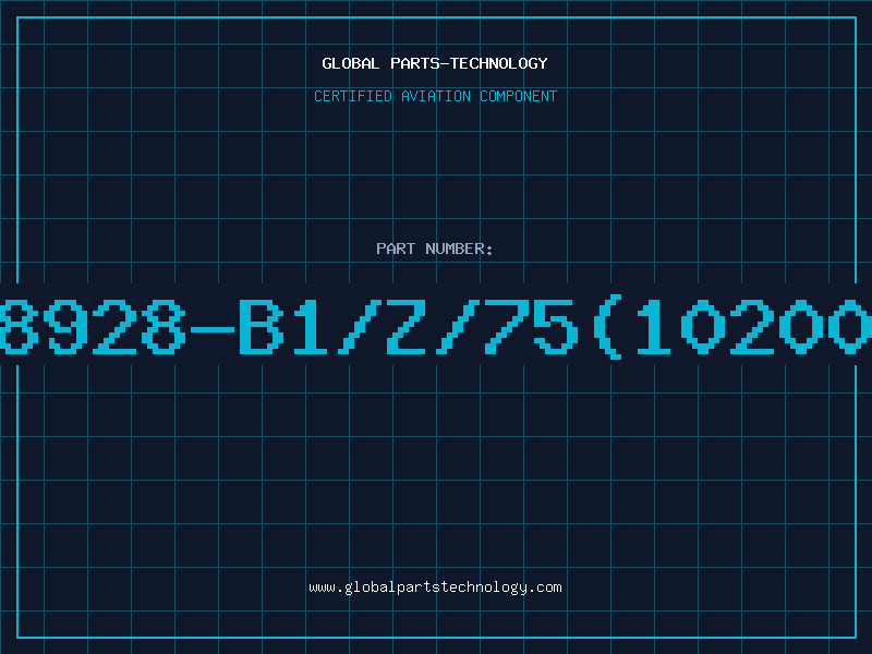 Aviation Part 8928-B1/Z/75(10200