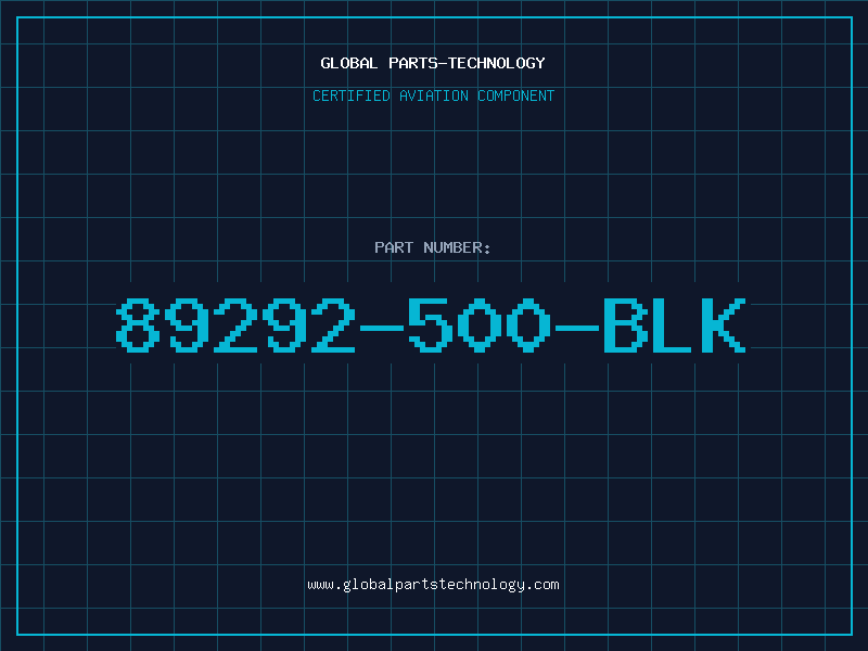 Aviation Part 89292-500-BLK