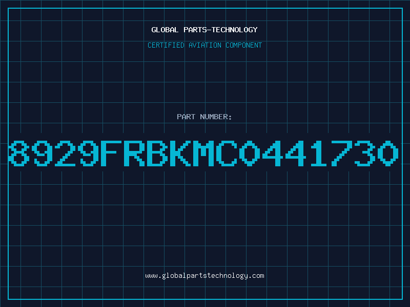 Aviation Part 8929FRBKMC0441730