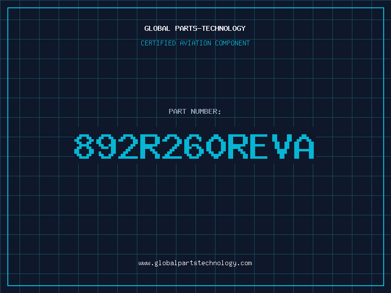 Aviation Part 892R260REVA