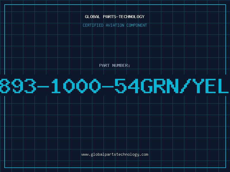 Aviation Part 893-1000-54GRN/YEL