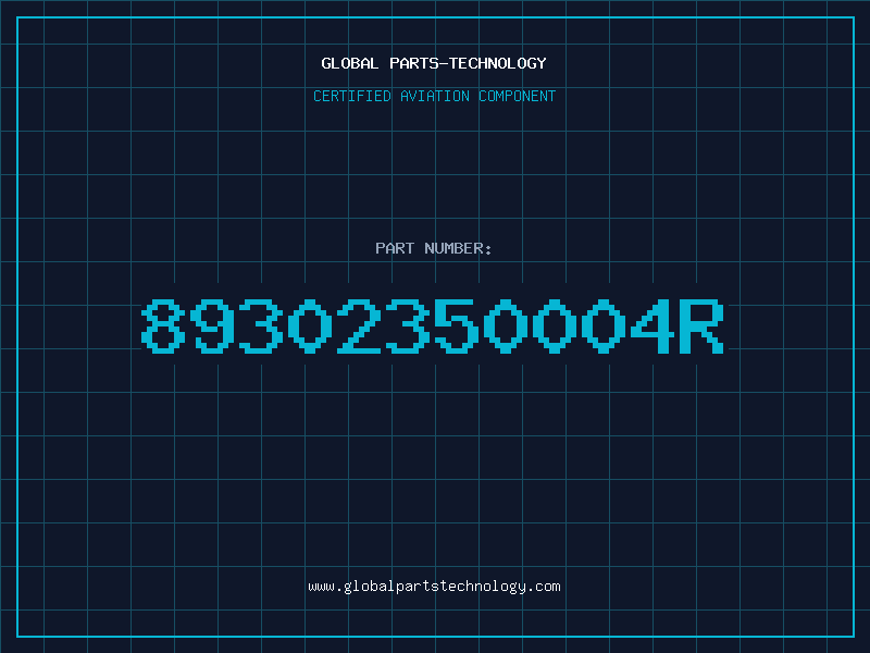 Aviation Part 89302350004R