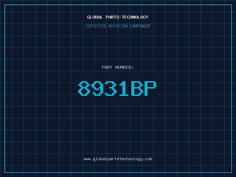 Aviation Part 8931BP