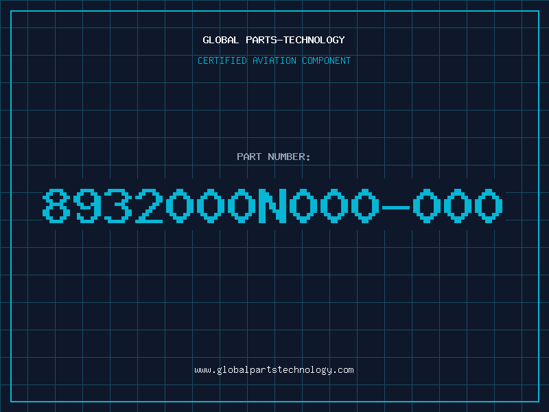 Aviation Part 8932000N000-000