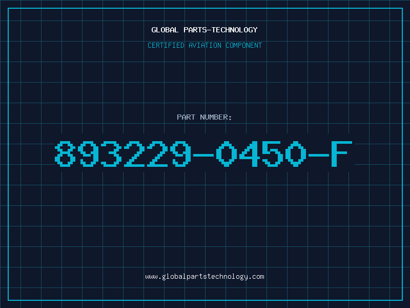 Aviation Part 893229-0450-F