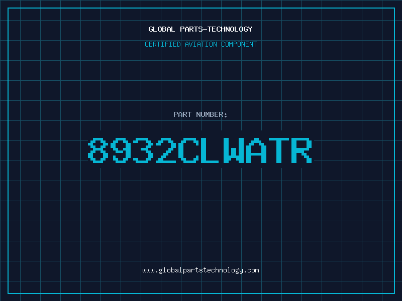 Aviation Part 8932CLWATR