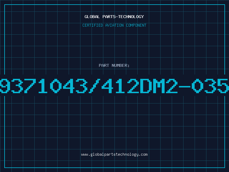 Aviation Part 89371043/412DM2-0354