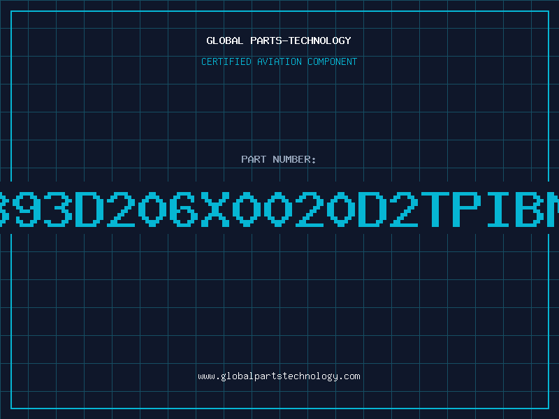 Aviation Part 893D206X0020D2TPIBM