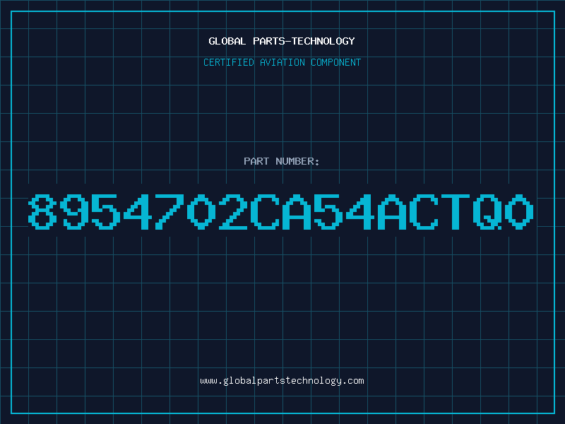 Aviation Part 8954702CA54ACTQ0