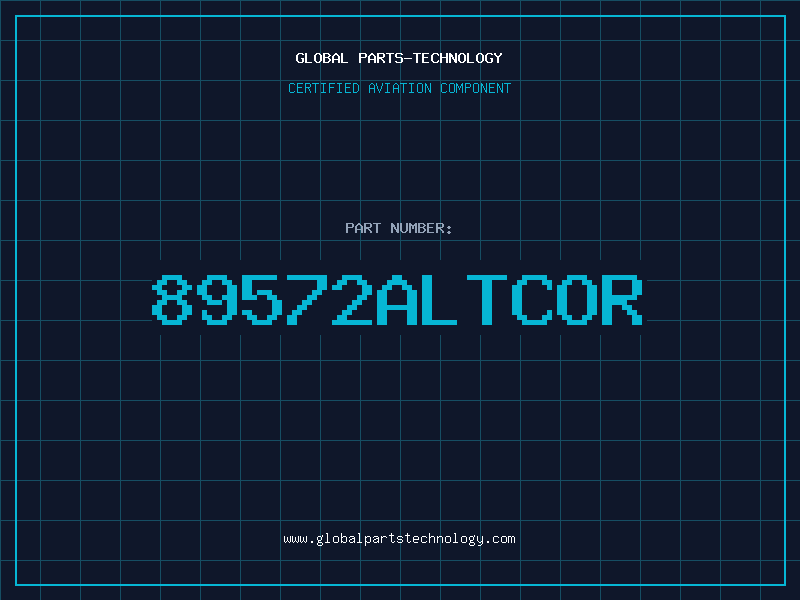 Aviation Part 89572ALTCOR