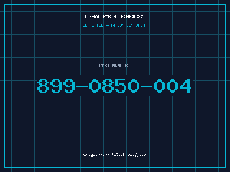 Aviation Part 899-0850-004