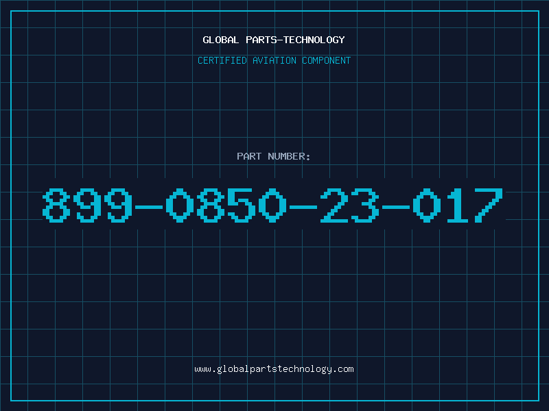 Aviation Part 899-0850-23-017