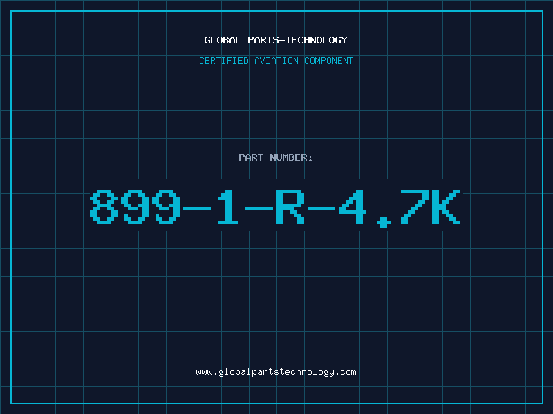 Aviation Part 899-1-R-4.7K