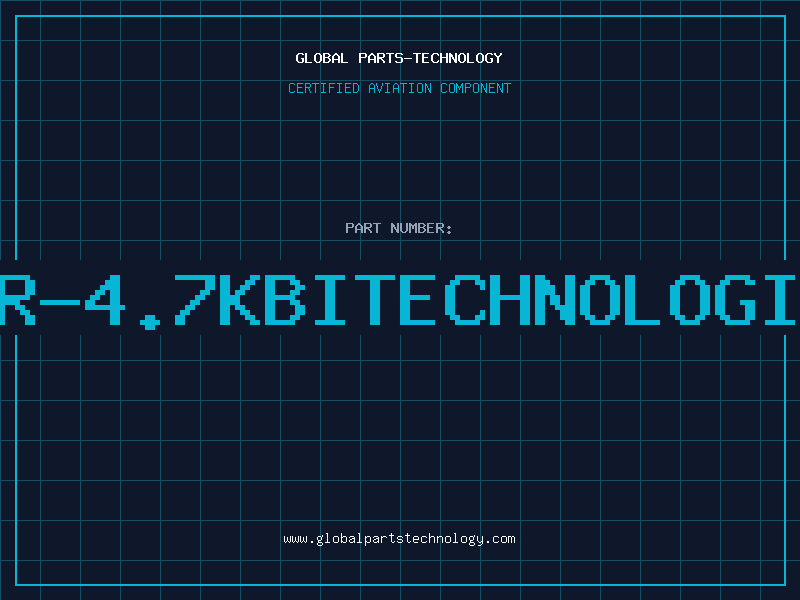 Aviation Part 899-1-R-4.7KBITECHNOLOGIESCORP