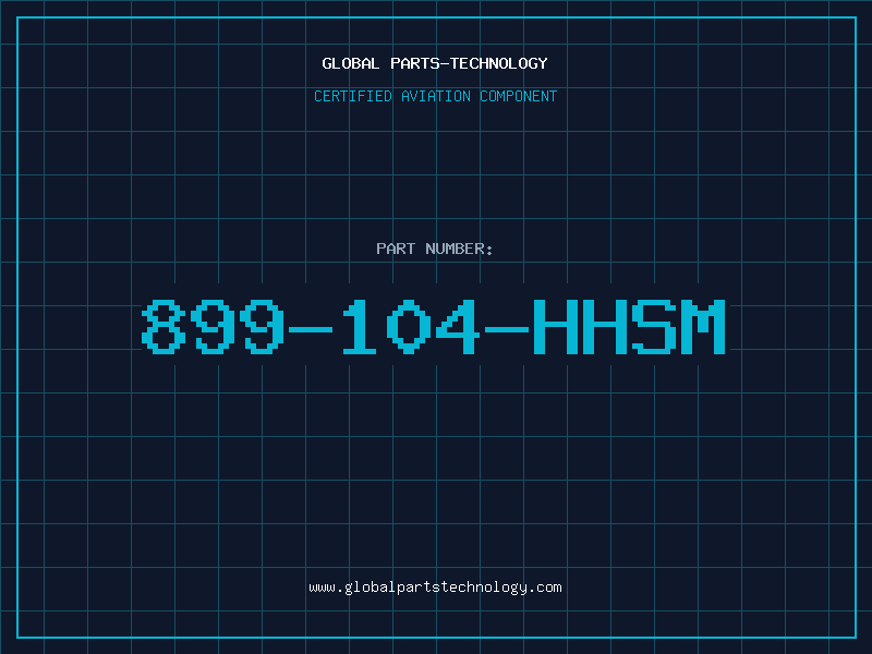 Aviation Part 899-104-HHSM