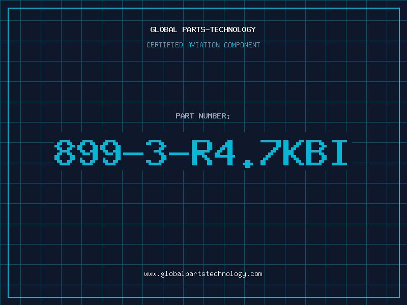 Aviation Part 899-3-R4.7KBI