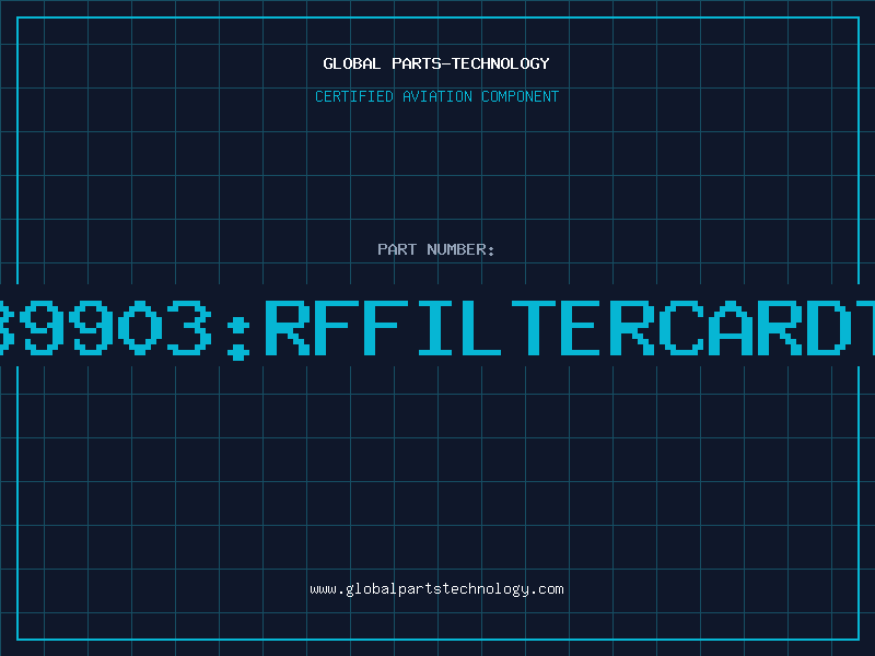 Aviation Part 89903:RFFILTERCARDT