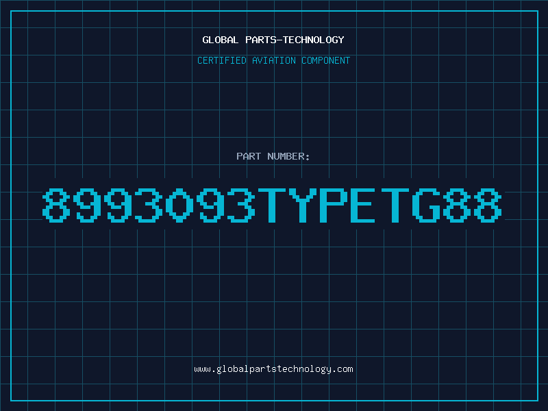 Aviation Part 8993093TYPETG88