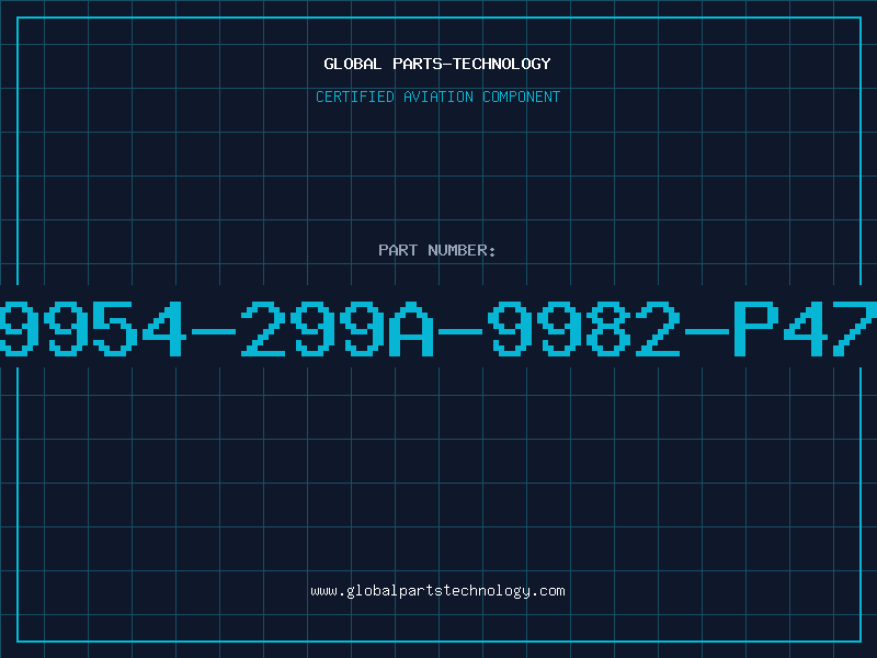 Aviation Part 89954-299A-9982-P477