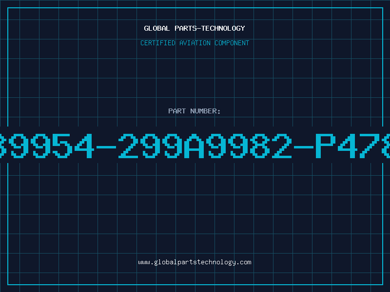 Aviation Part 89954-299A9982-P478