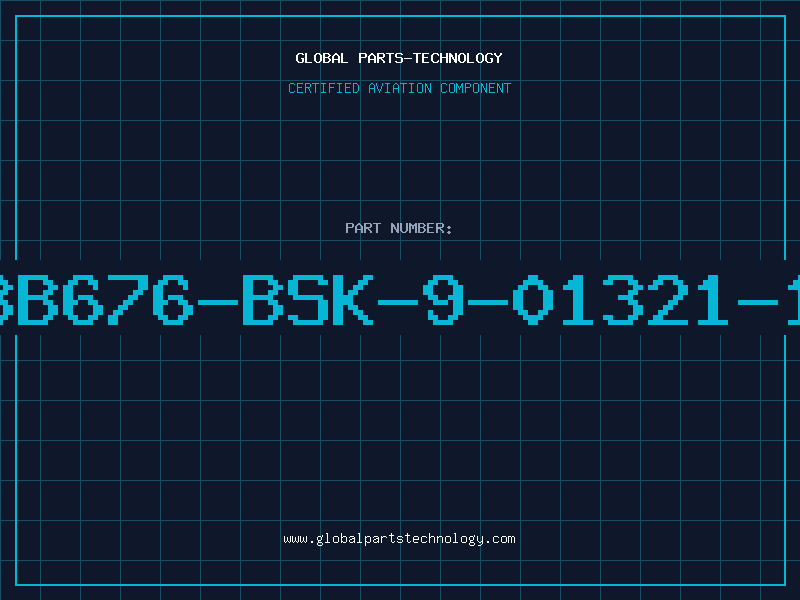 Aviation Part 8B676-BSK-9-01321-1