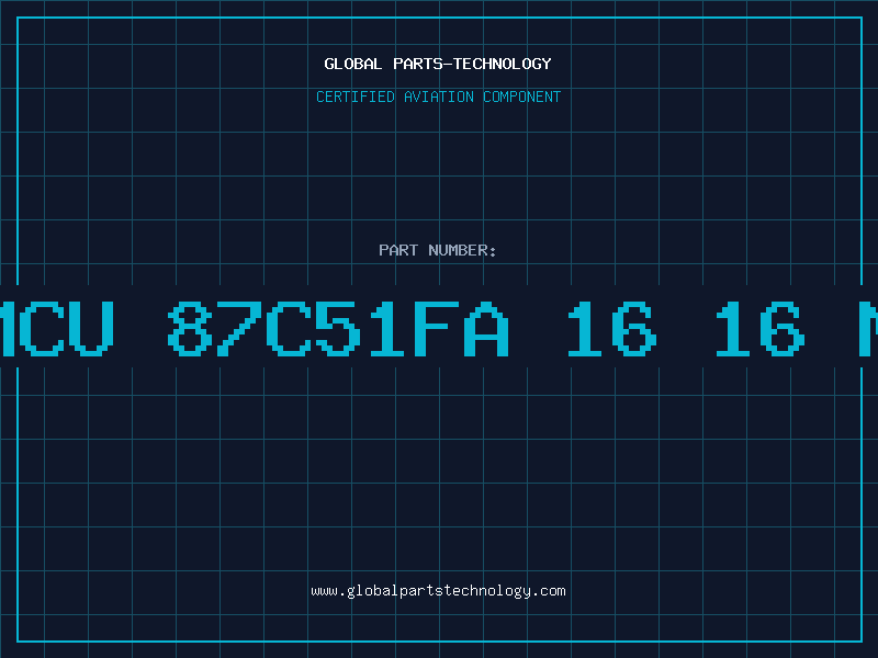 Aviation Part 8BIT MCU 87C51FA 16 16 MQFP44