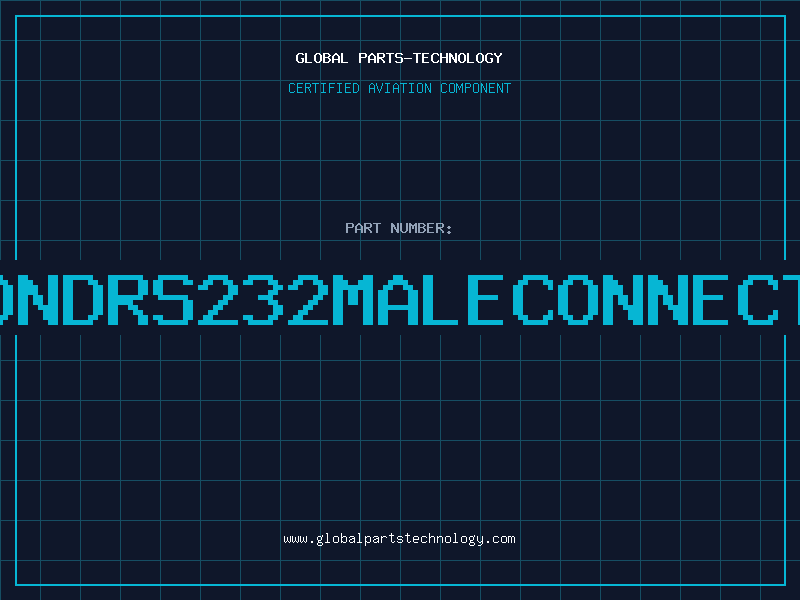 Aviation Part 8CONDRS232MALECONNECTOR