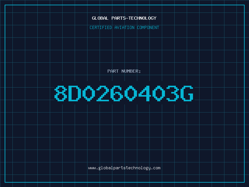 Aviation Part 8D0260403G