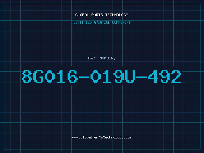 Aviation Part 8G016-019U-492