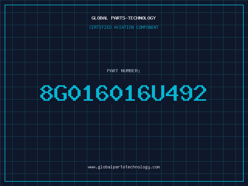 Aviation Part 8G016016U492