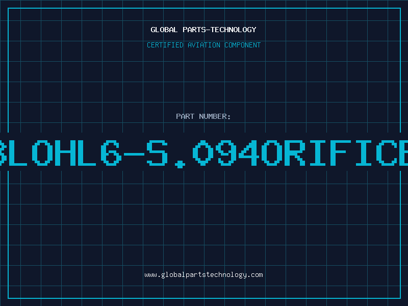 Aviation Part 8LOHL6-S.094ORIFICE