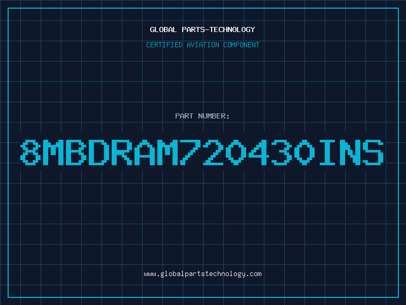 Aviation Part 8MBDRAM720430INS
