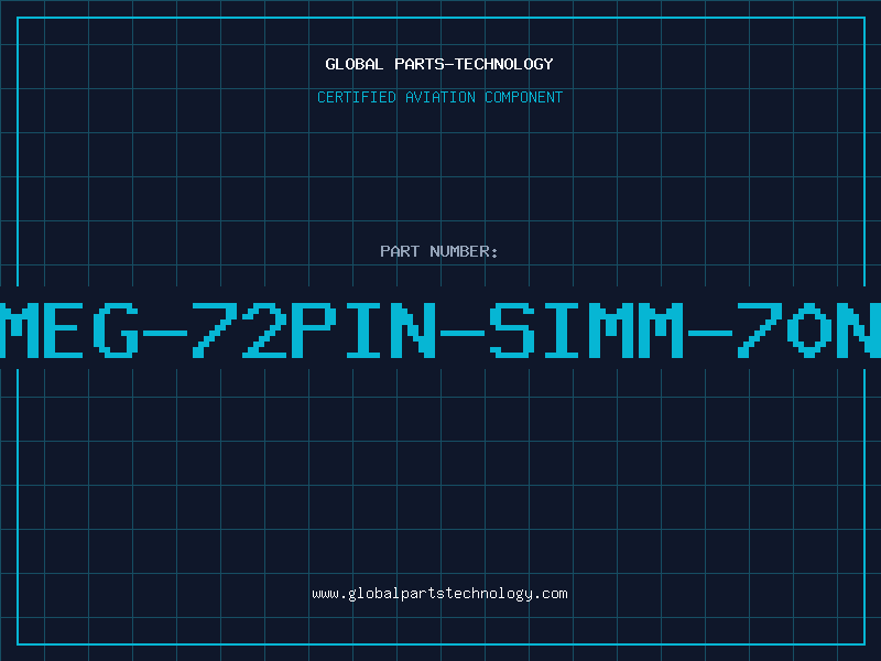 Aviation Part 8MEG-72PIN-SIMM-70NS