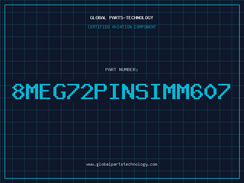 Aviation Part 8MEG72PINSIMM607