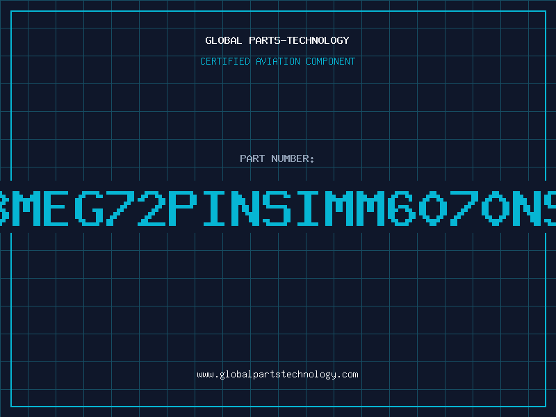 Aviation Part 8MEG72PINSIMM6070NS