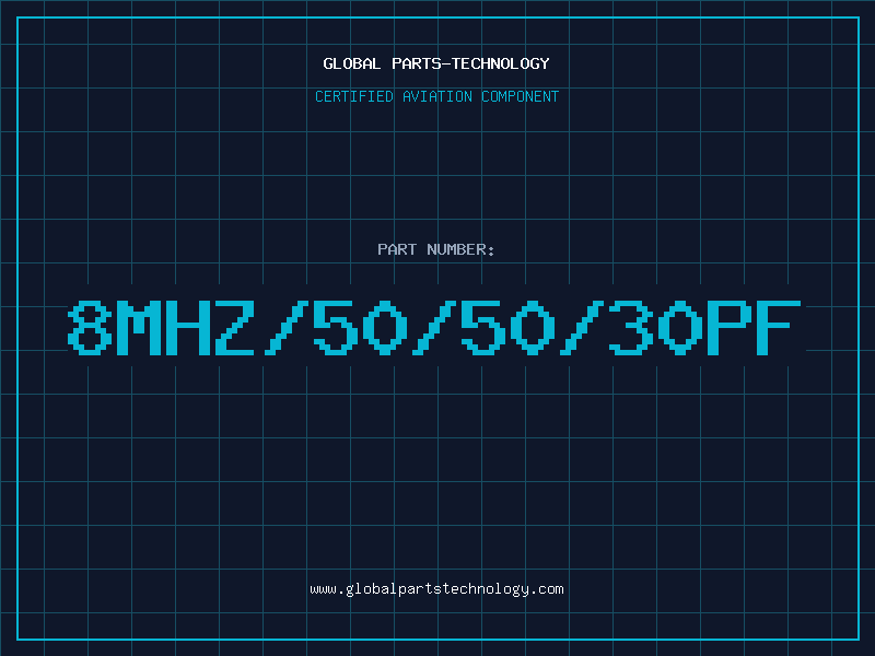 Aviation Part 8MHZ/50/50/30PF