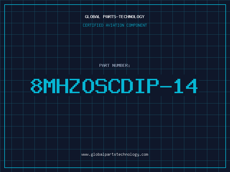 Aviation Part 8MHZOSCDIP-14