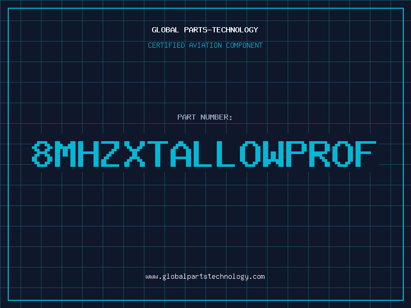 Aviation Part 8MHZXTALLOWPROF