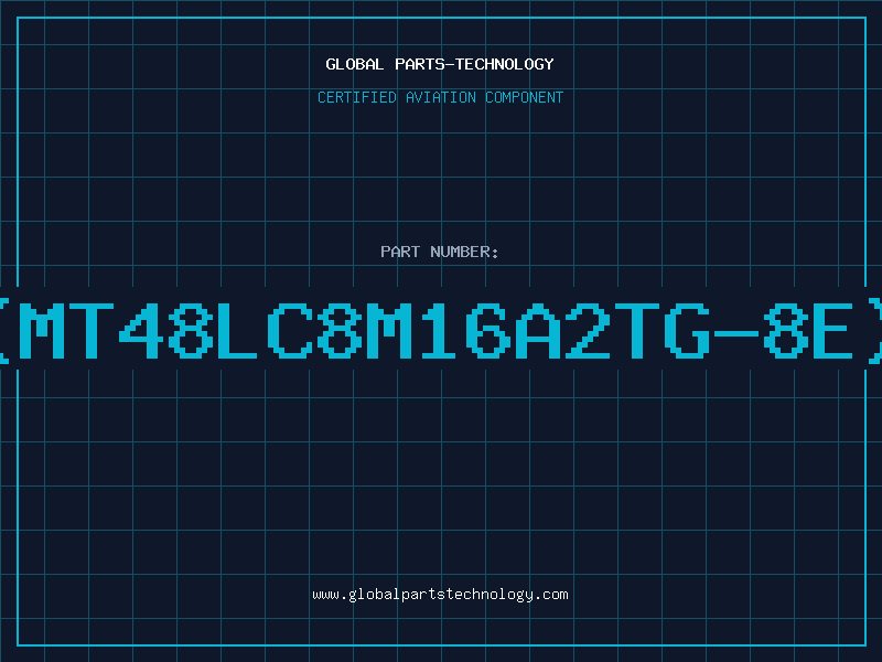 Aviation Part 8Mx16(MT48LC8M16A2TG-8E)(CL-2