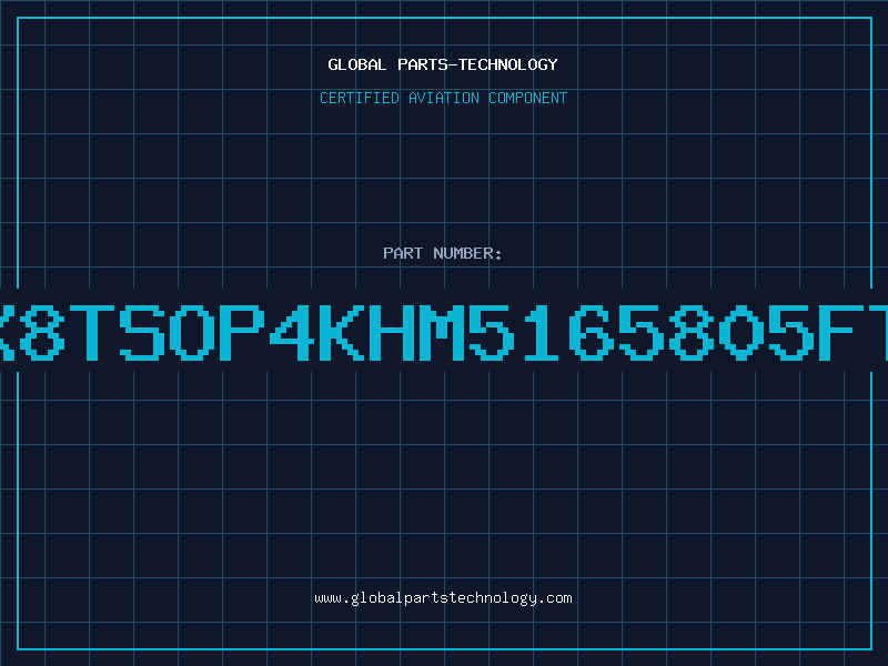 Aviation Part 8Mx8TSOP4KHM5165805FTT5