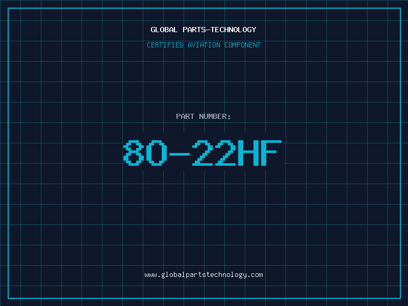 Aviation Part 8O-22HF