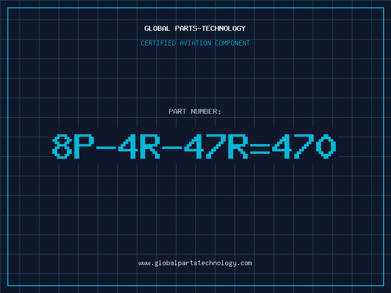 Aviation Part 8P-4R-47R=470