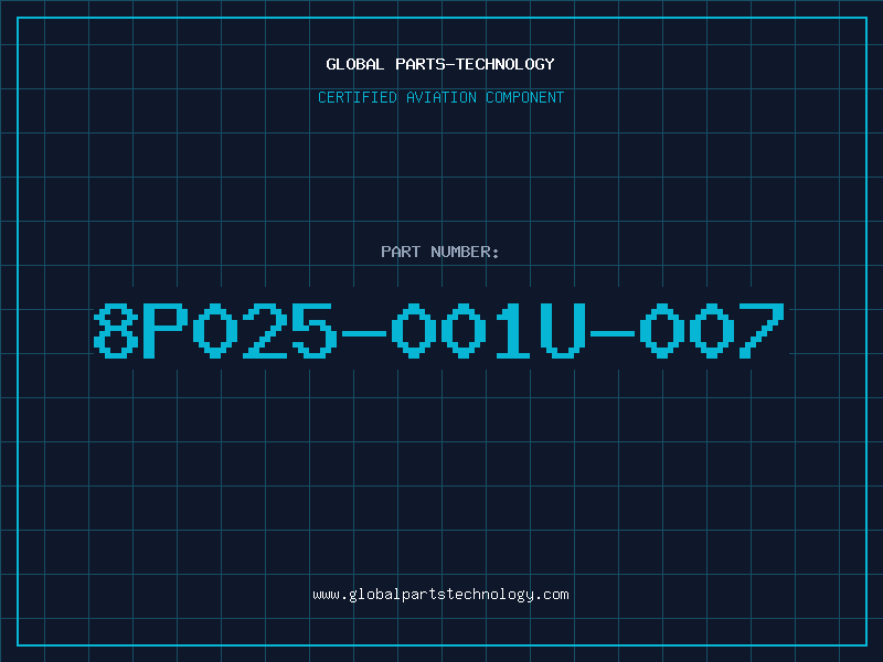 Aviation Part 8P025-001U-007