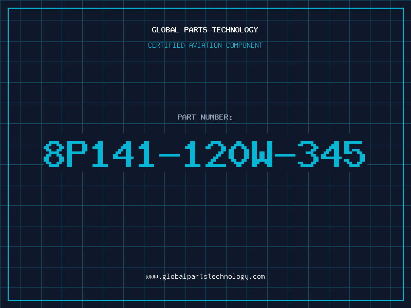 Aviation Part 8P141-120W-345