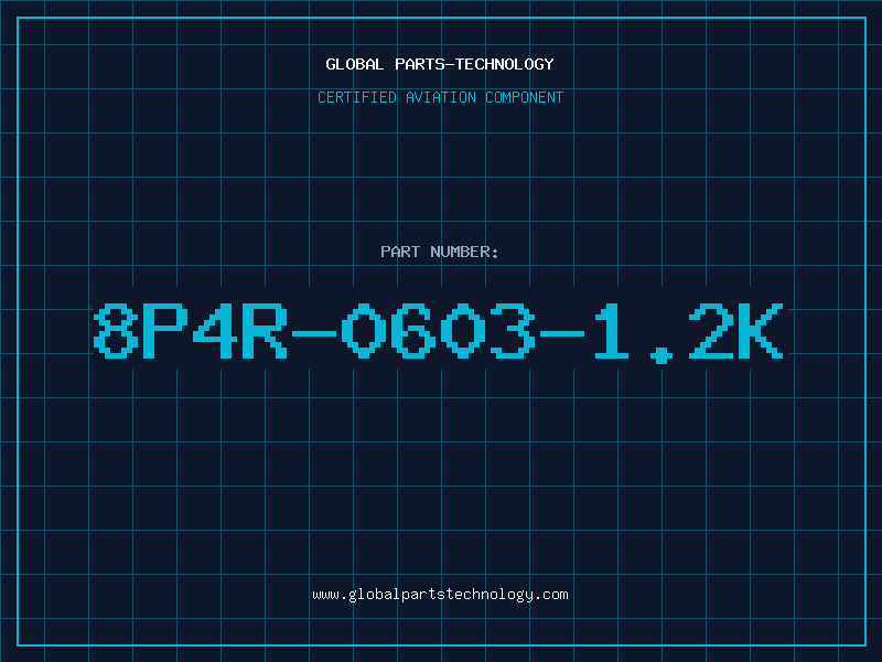 Aviation Part 8P4R-0603-1.2K