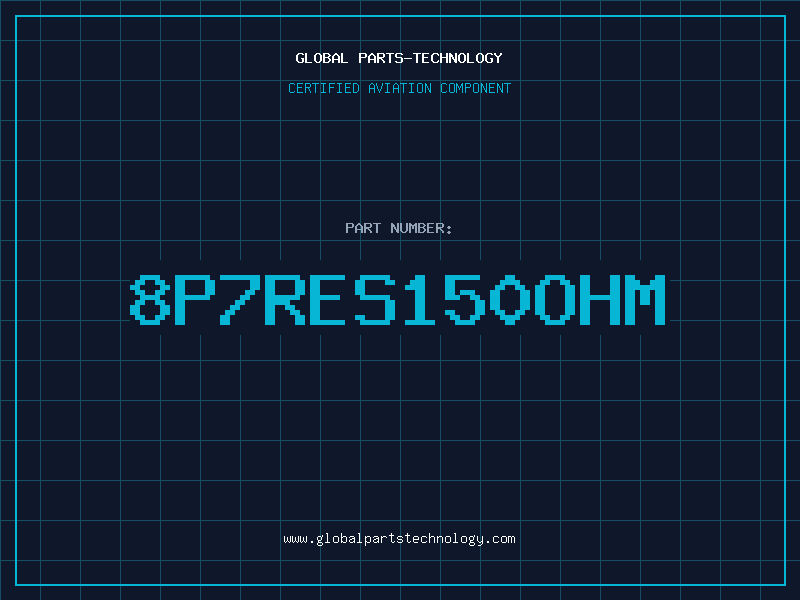 Aviation Part 8P7RES150OHM