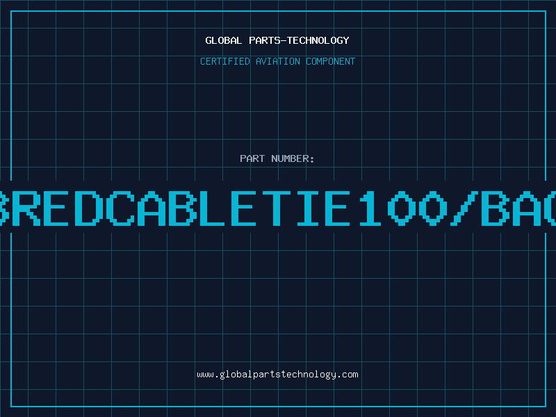 Aviation Part 8REDCABLETIE100/BAG